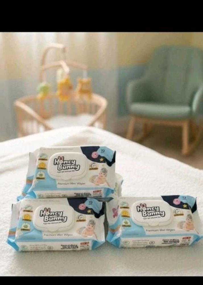Honey Bunny Baby Wipes