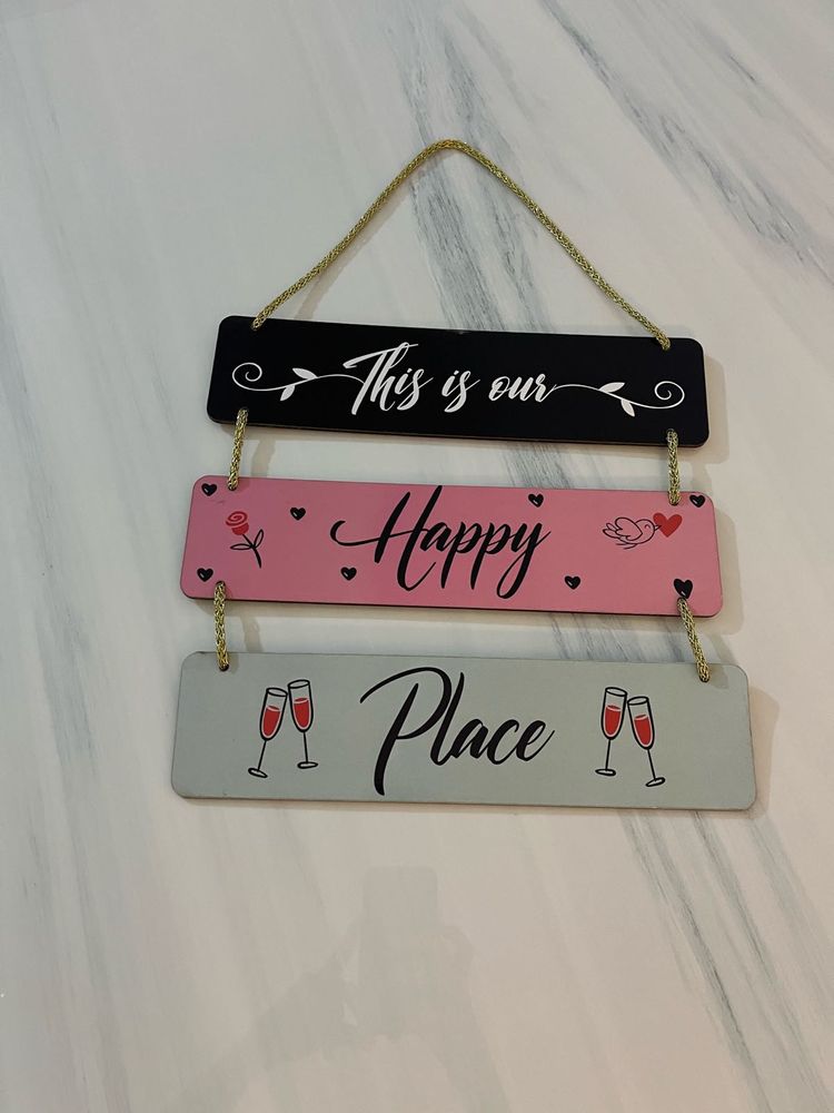 Happy Place Wall Decor