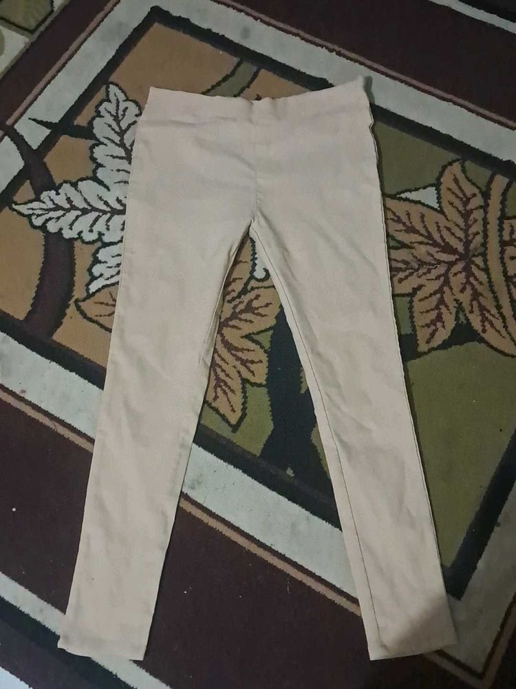 Unused Beige Colour Trousers