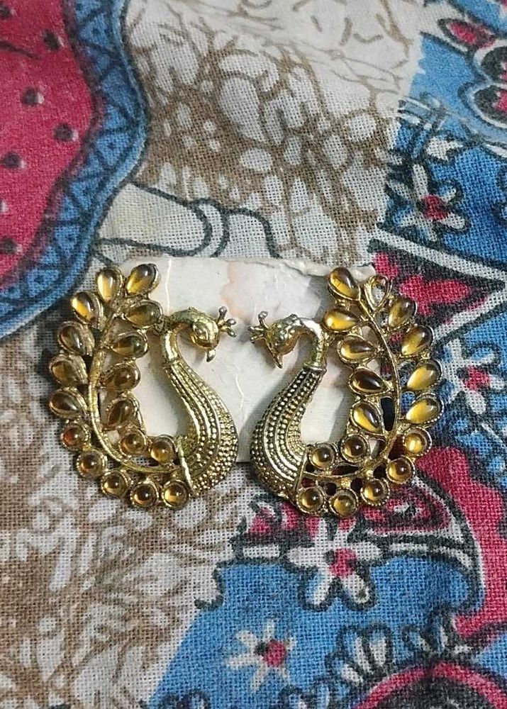 Peacock Earrings