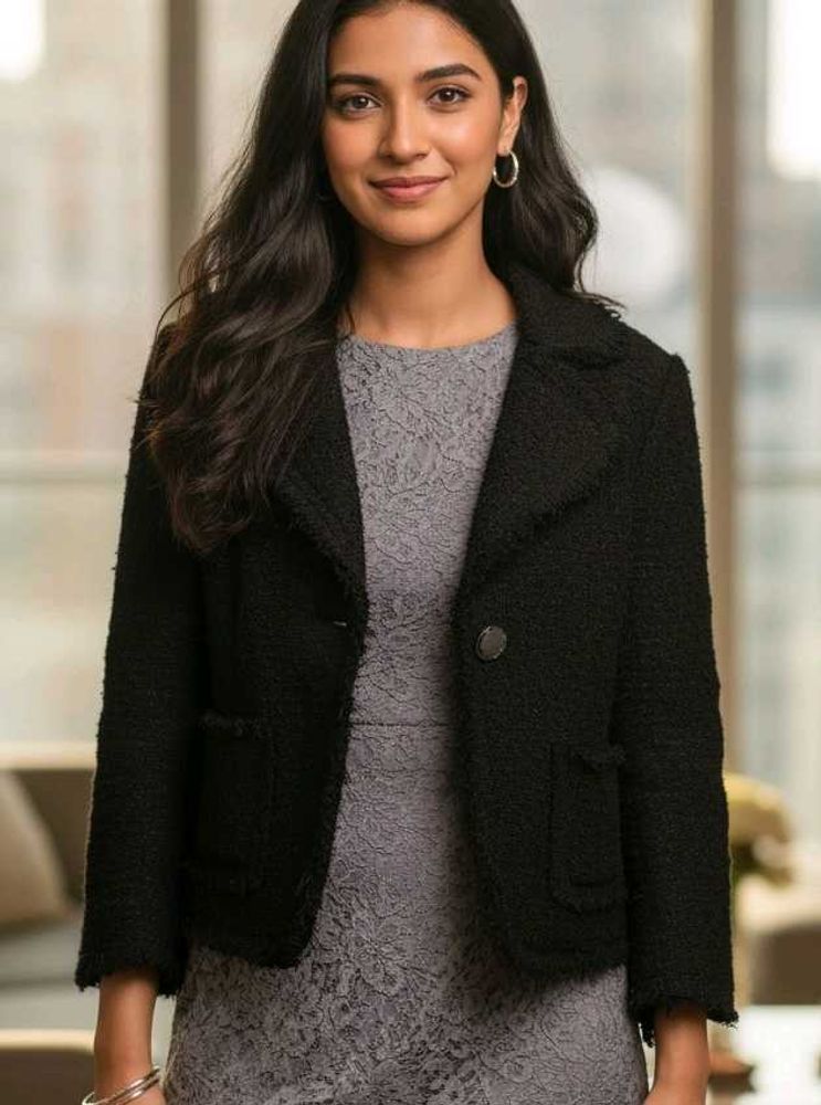 ZARA Basic Black Jacket