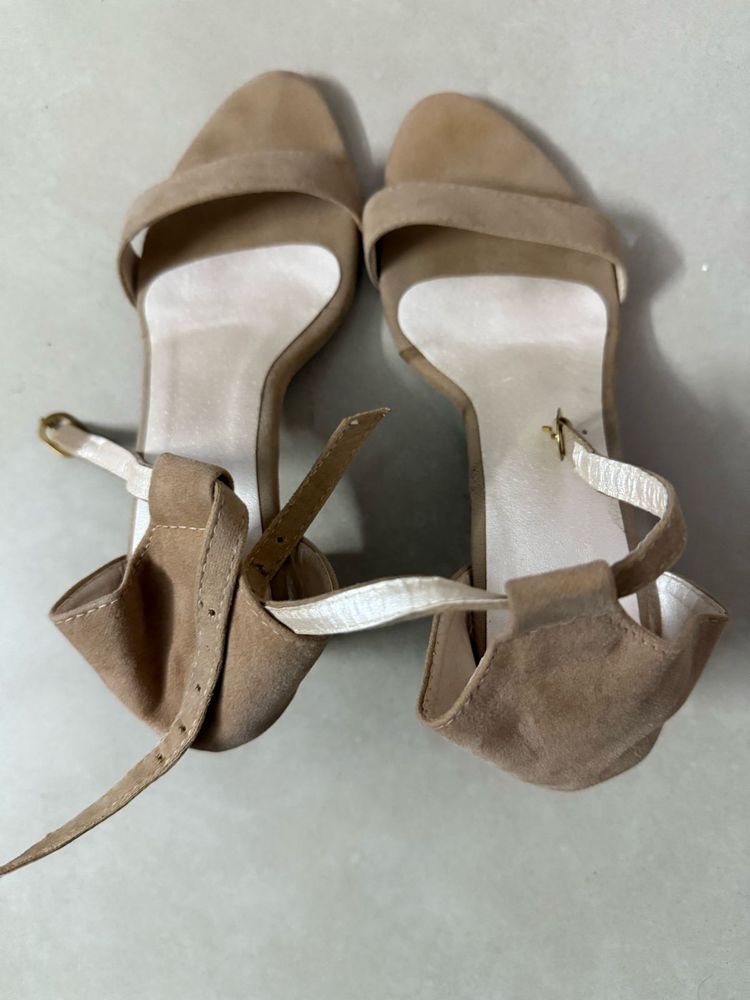 Elegant Beige Heels