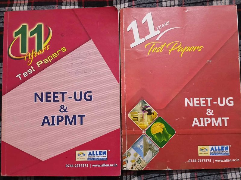 NEET-UG &amp; AIPMT Test Papers