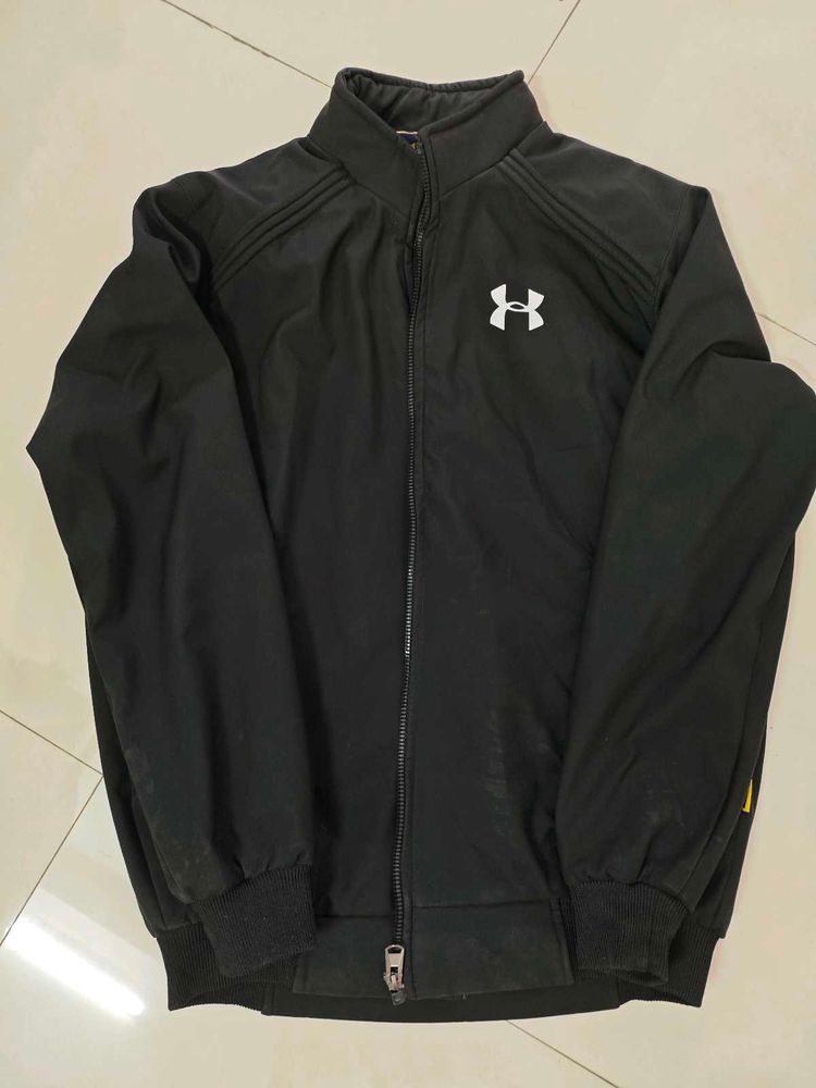 Under Armour Men&#39;s Wear Jacket Black Colour