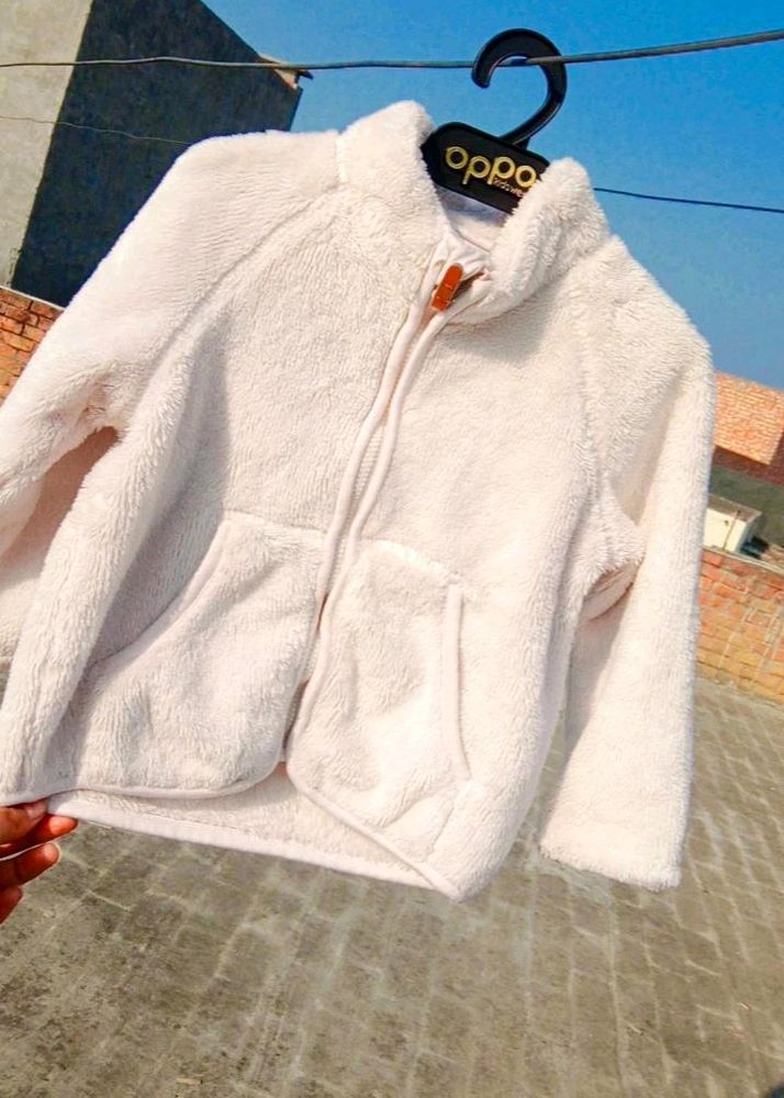 Baby Boy/Girl H&amp;M Off White Coat For 0-18