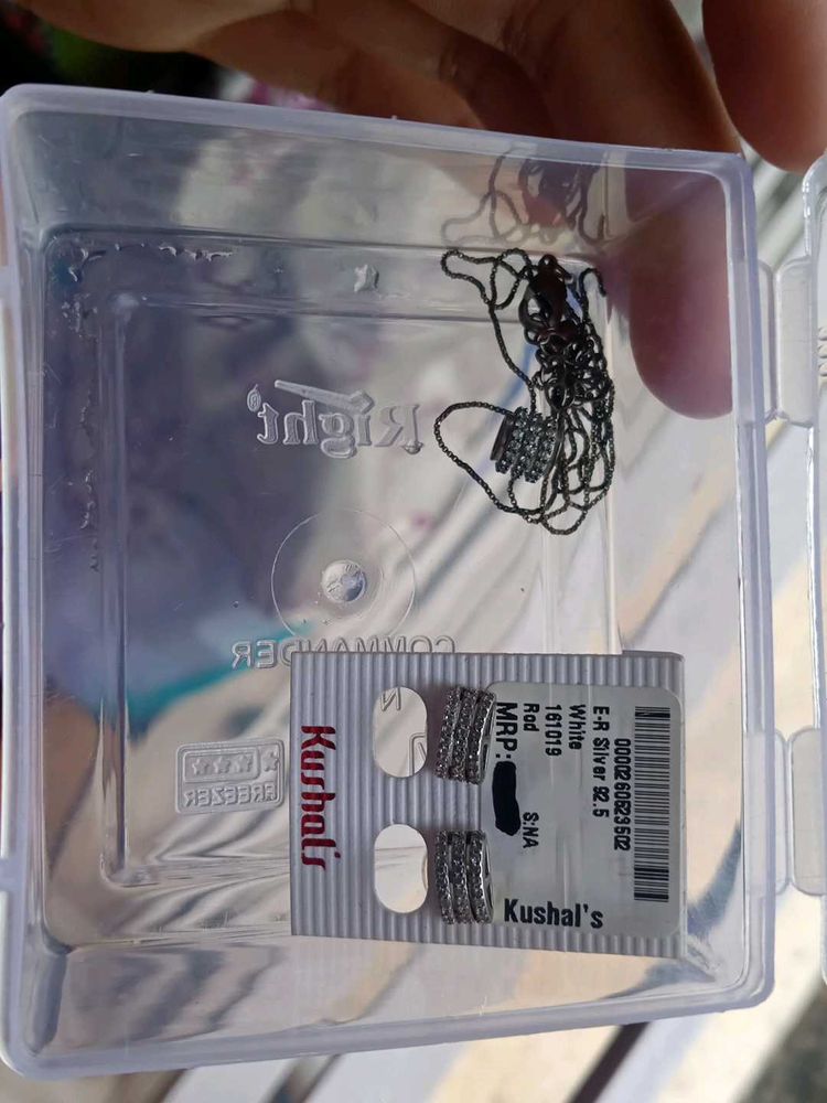 Kushal&#39;s Silver Jewelry Set