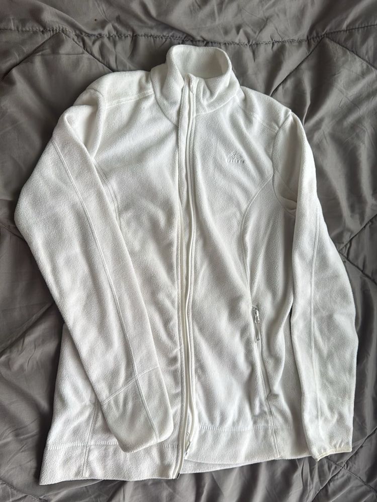 White Fleece Jacket