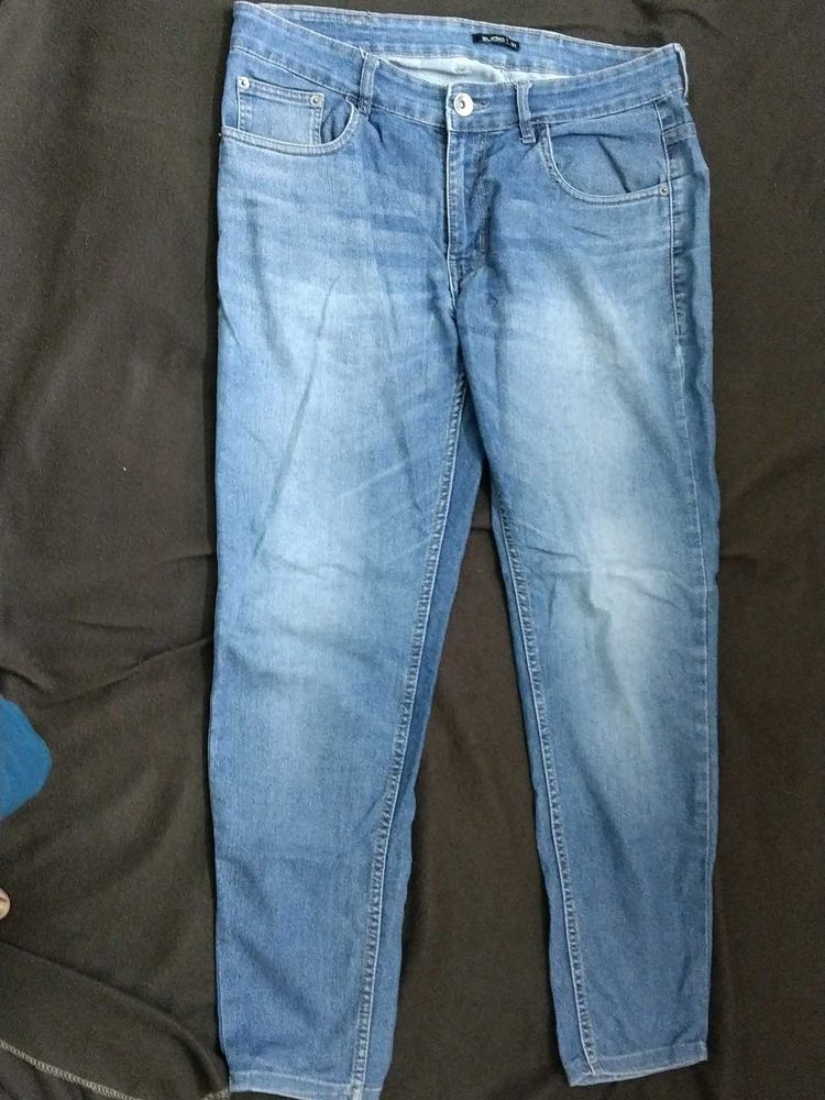 Light Wash Denim Jeans