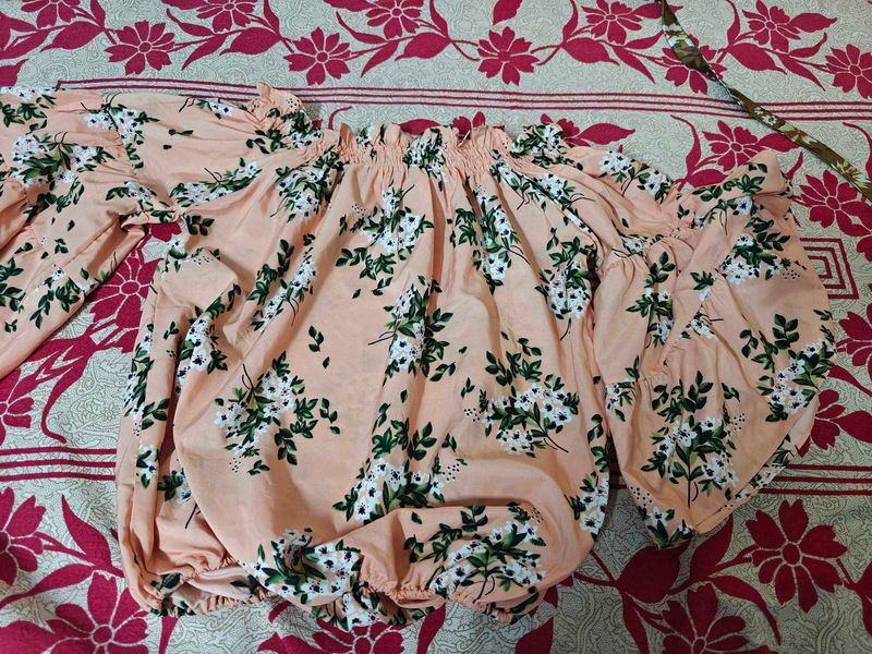 Floral Off-the-Shoulder Top