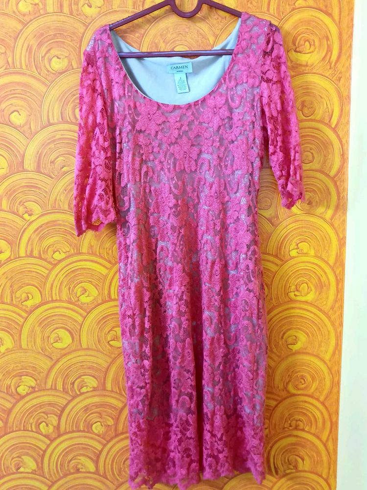 Peach Colour Western Wear