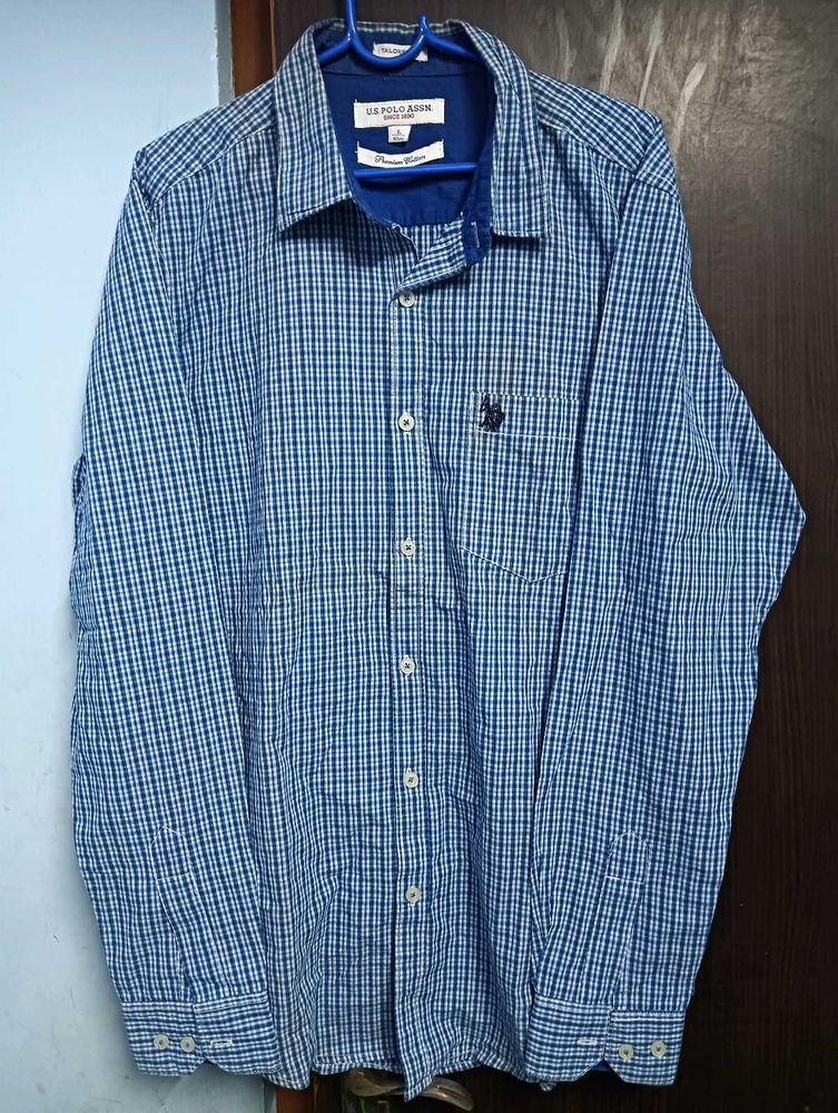 US Polo Assn. Checkered Shirt