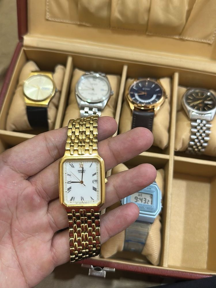 Seiko Vintage Golden Watch