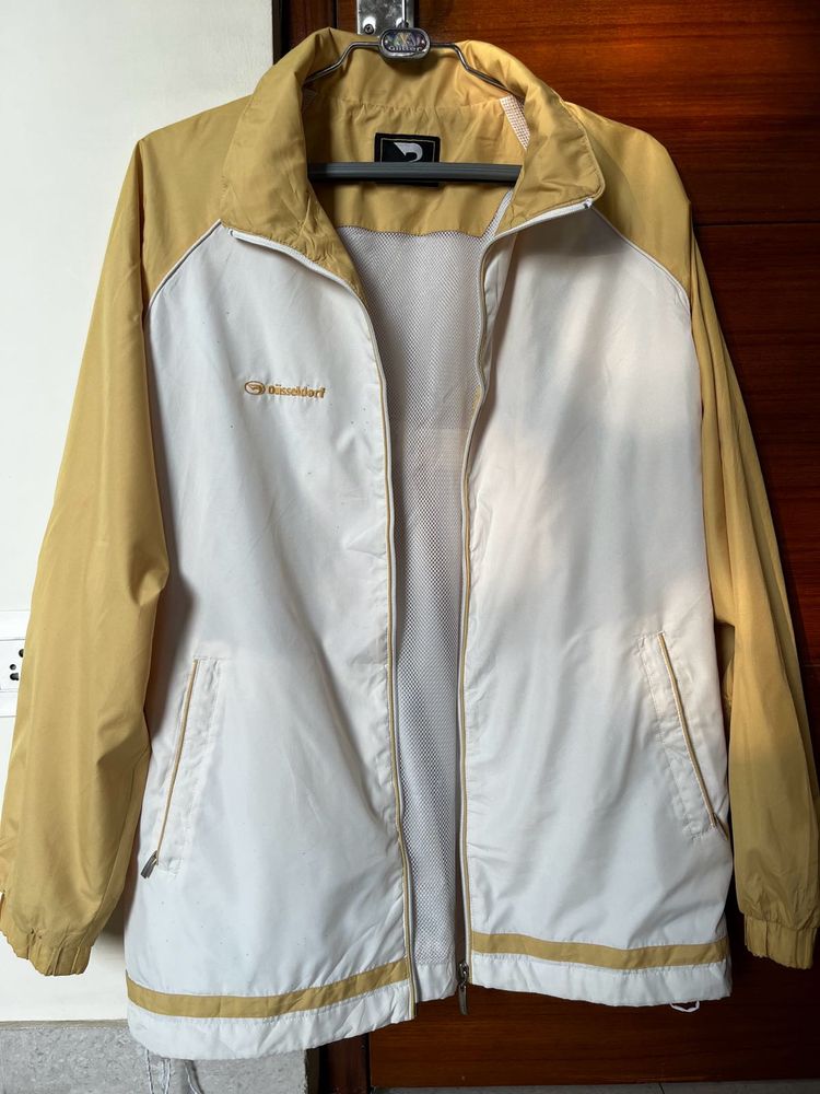 Two-Tone Yellow Windcheater Jacket