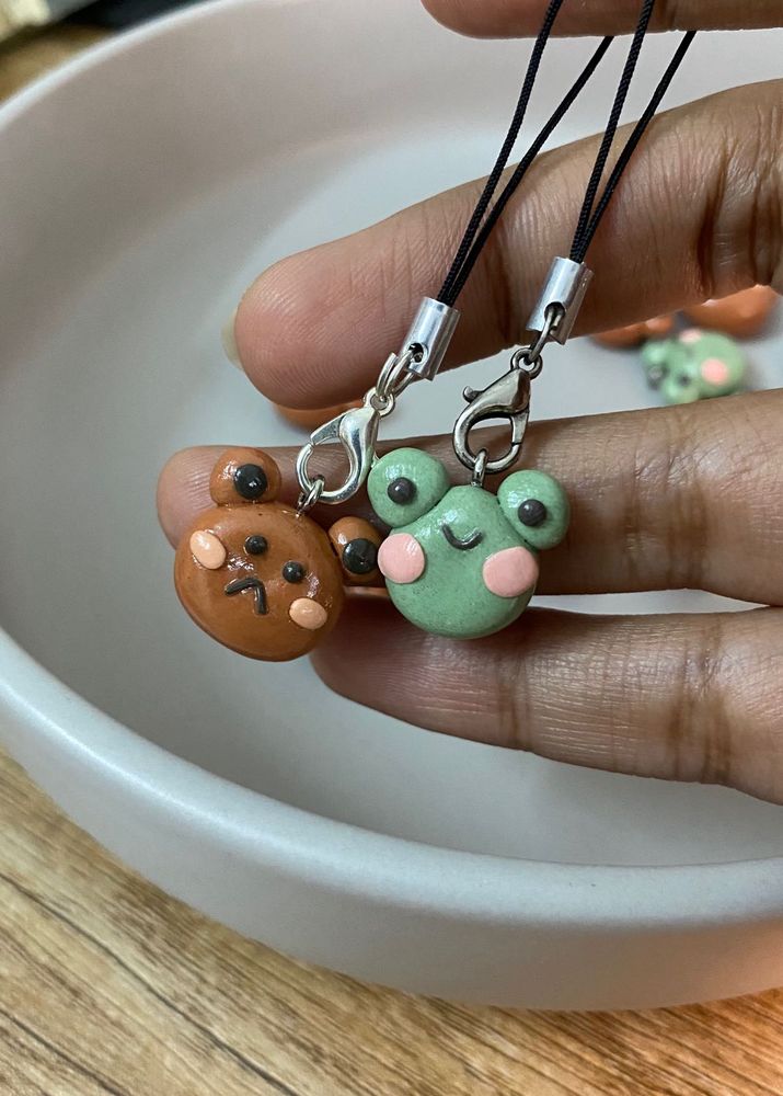 handmade couple charms