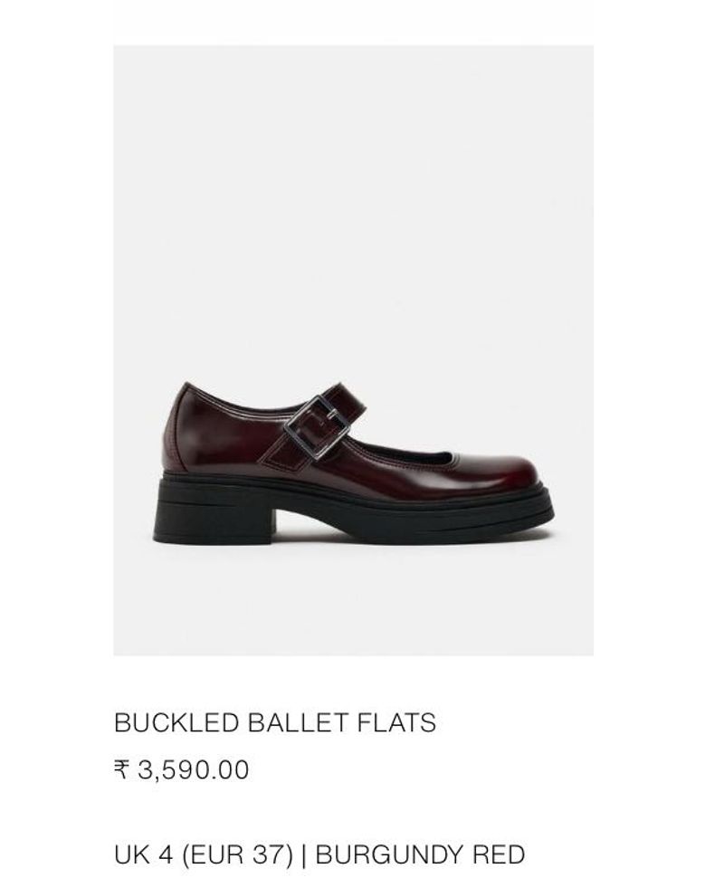 Buckled Ballet Flats