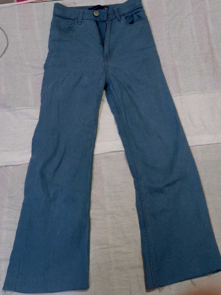 Unused Blue Denim