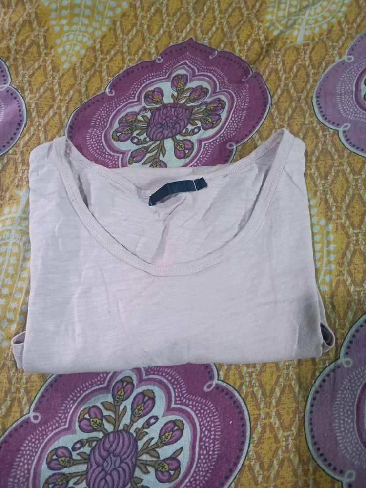 Light Pink Casual Tee