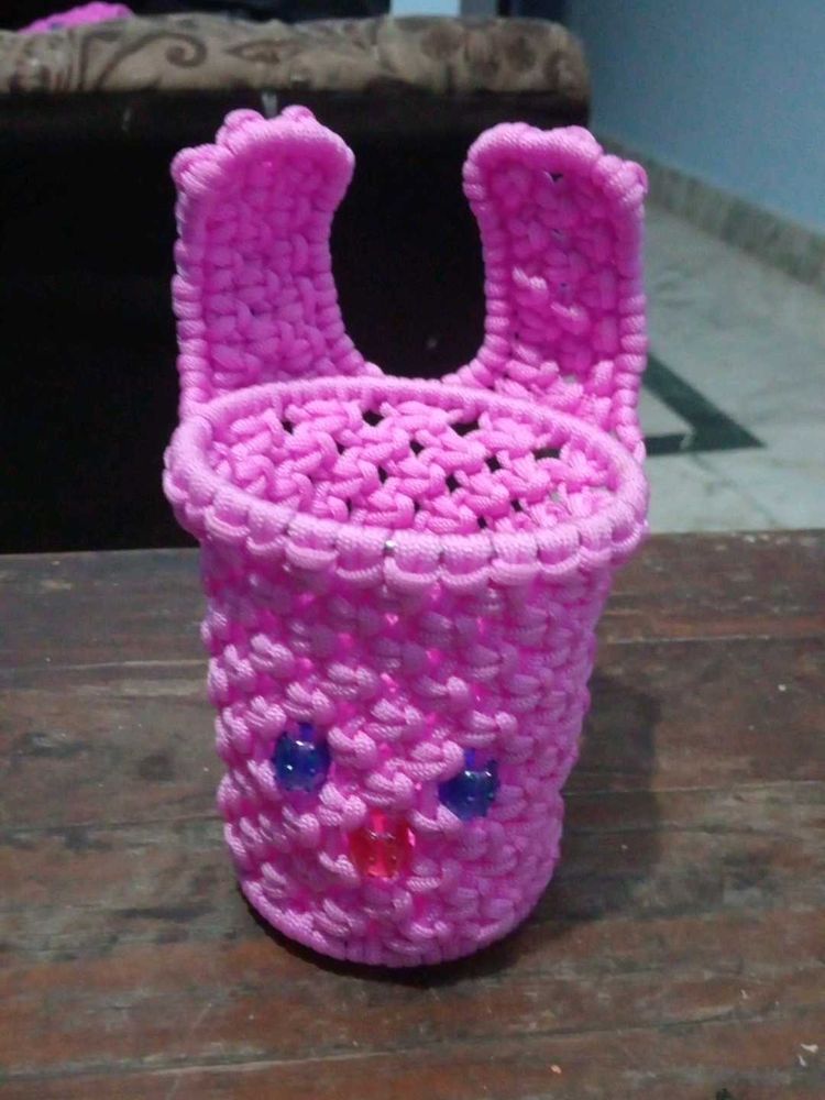 Handmade Macrame Pen/Pencil Holder