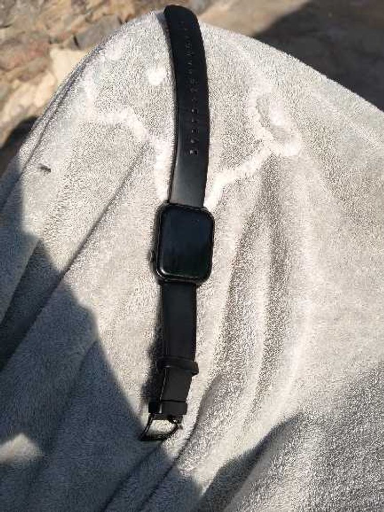 Sleek Black Smartwatch