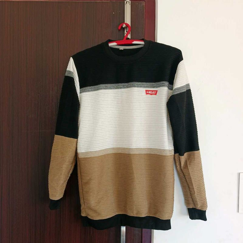 HEAT Striped Pullover