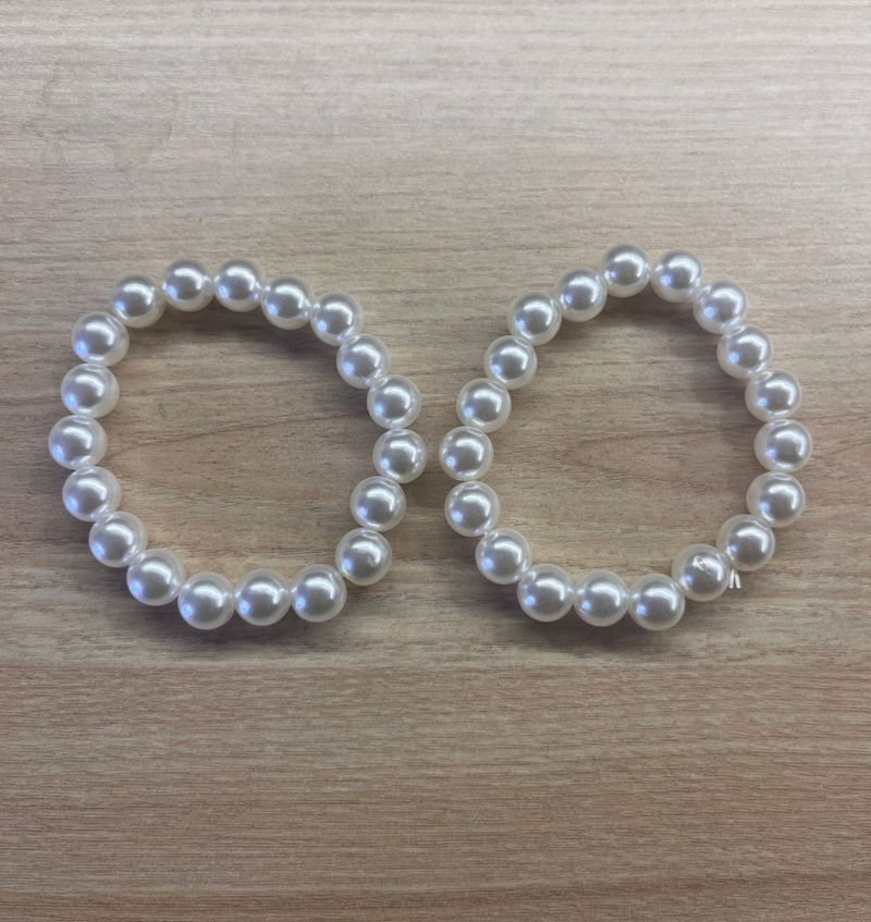 TFC Double Pearl Bracelet (Set Of 2)