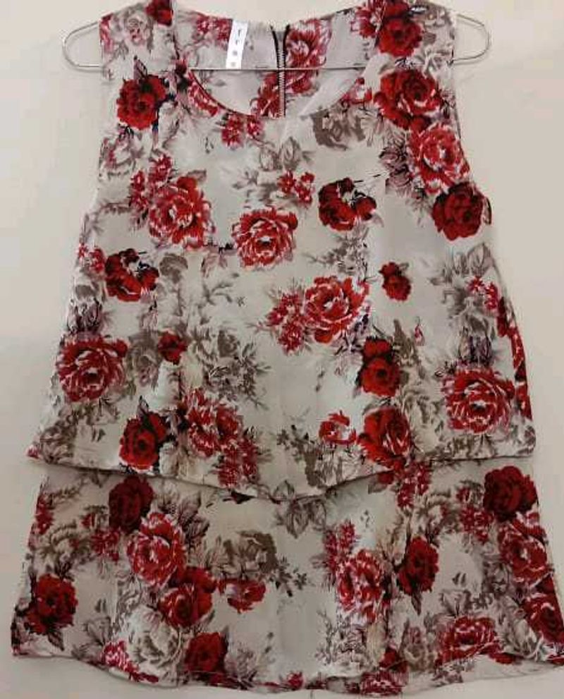Chiffon Printed Floral Top