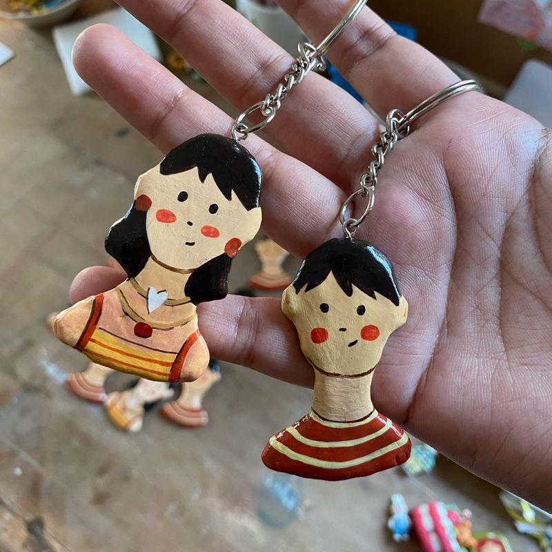 Handmade Couple keychains