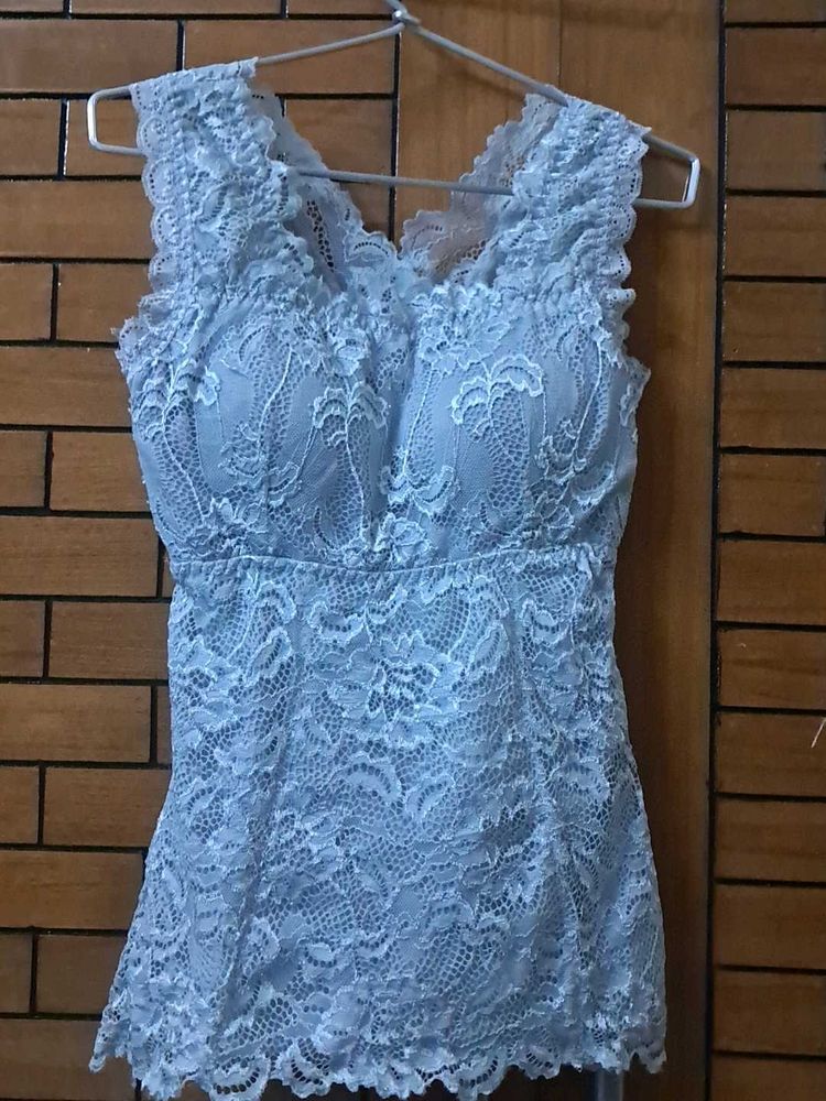 International  Branded  Padded  Bra Come  Top