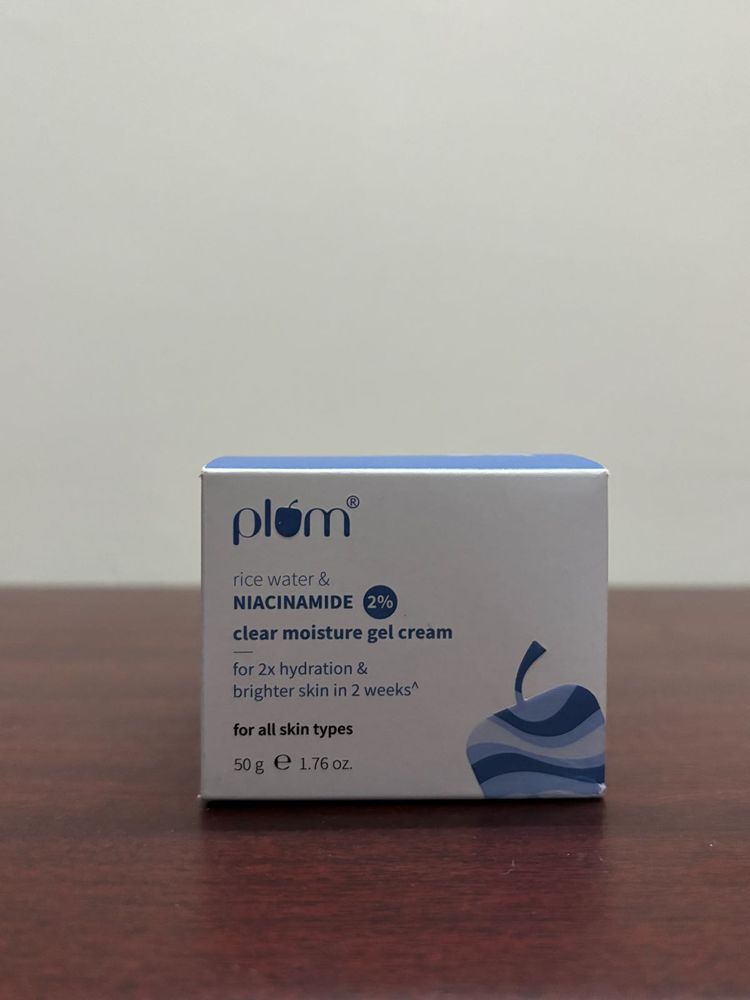 Plum Gel Cream Rice Water &amp; Niacinamide Sealed