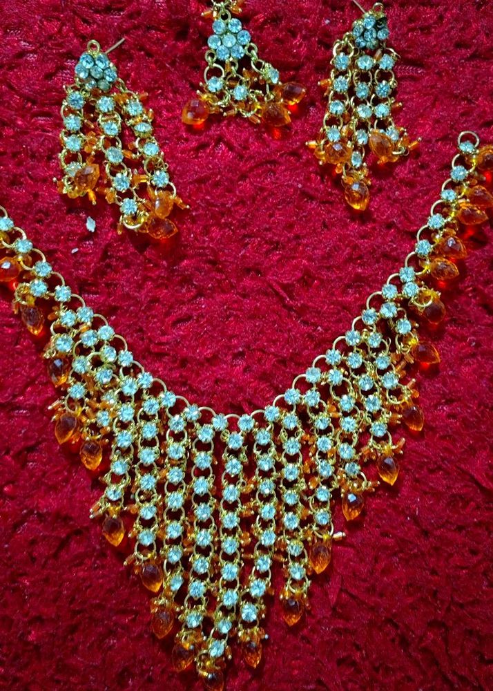 Jewellery Set Orange