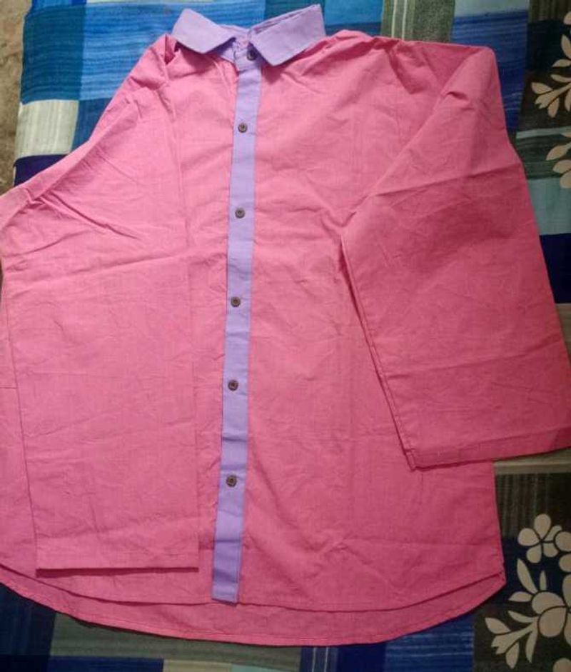 Pink &amp; Purple Button-Down Shirt