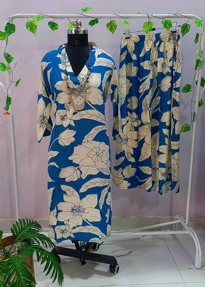 Very Beautiful Cotton Floral Coord Set