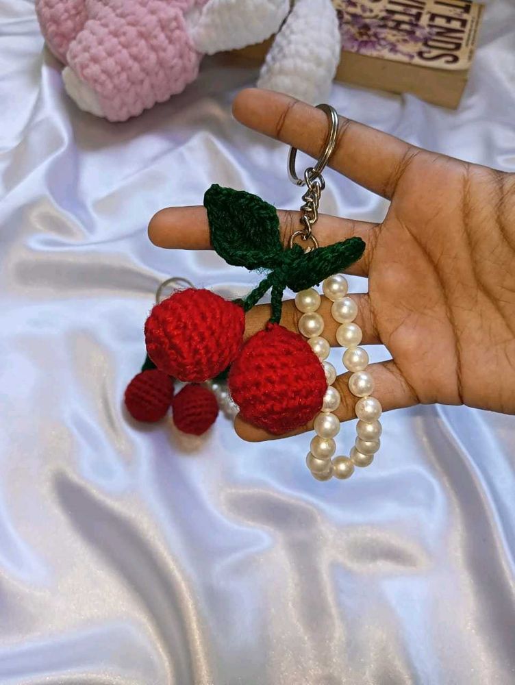 Restocked!! Aesthetic Cherry Keychain 🍒