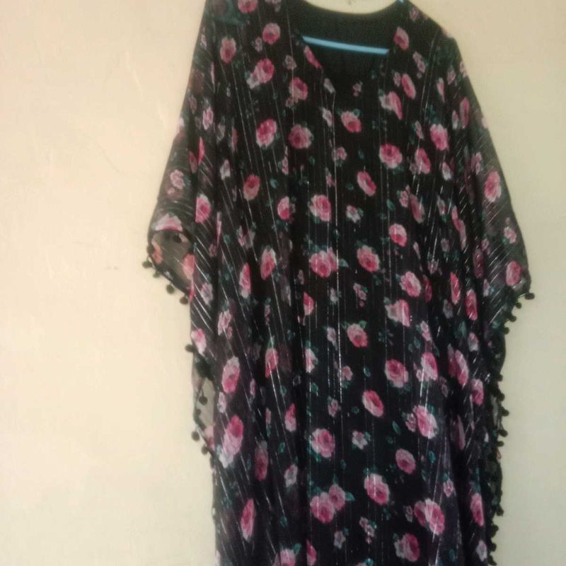 Floral Print Kaftan