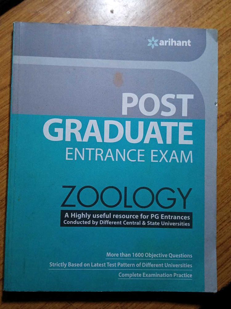 Zoology PG Entrance Exam Guide