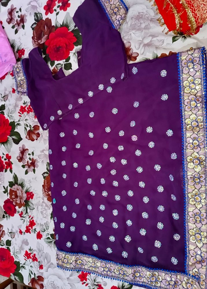 Beautiful 💜sareeFix Price