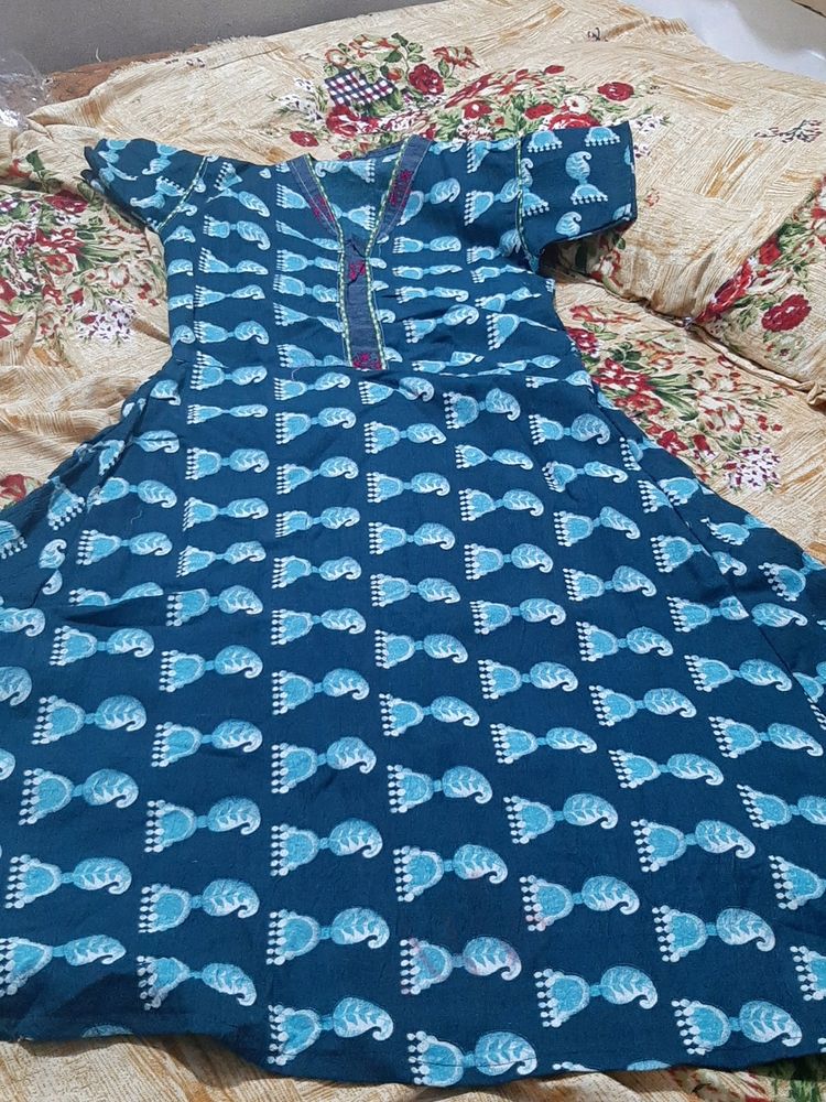 Green Umberala Frock