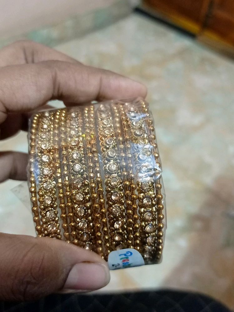 Bangle Brown Gold Colour Beautiful Bangles
