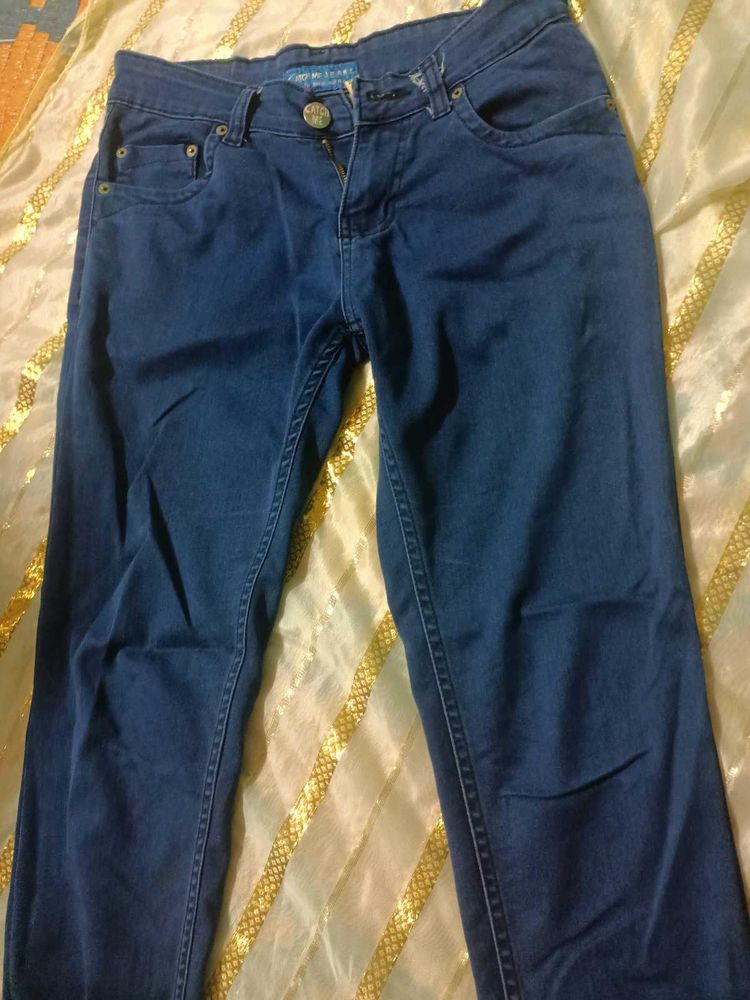 Dark Wash Denim Jeans