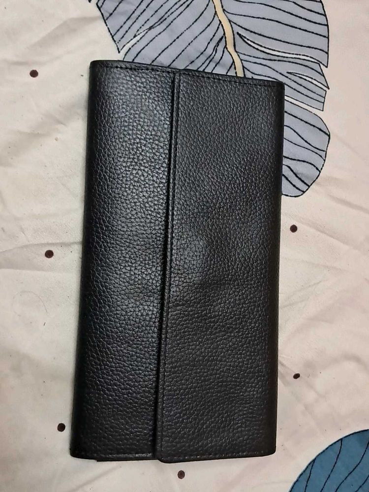 Black Leather Wallet