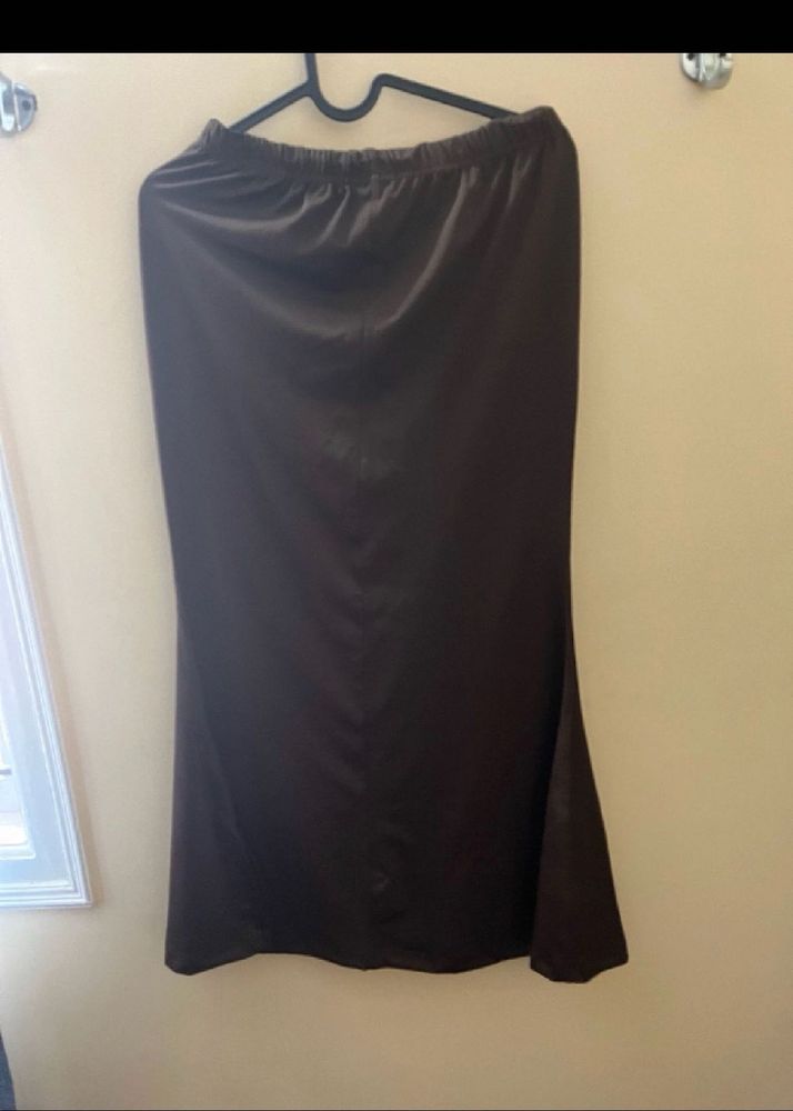Brown Maxi Skirt