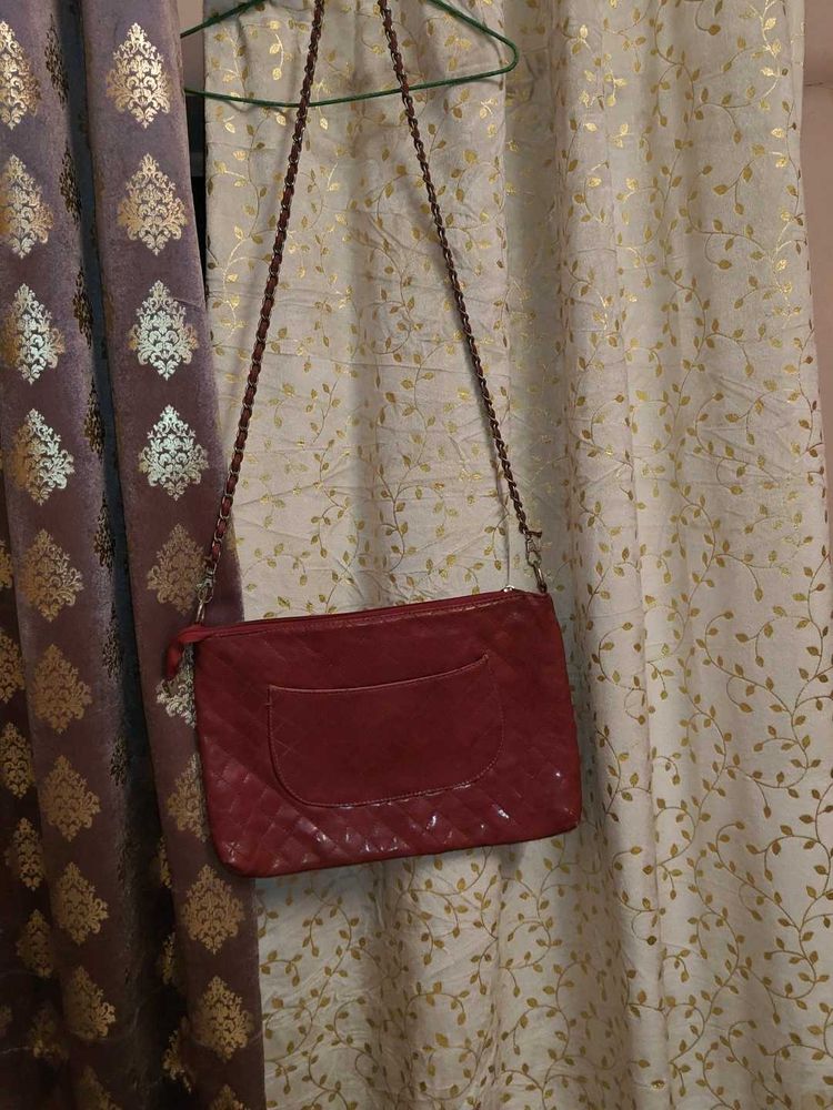Street Wear Classic Purple Sling Bag