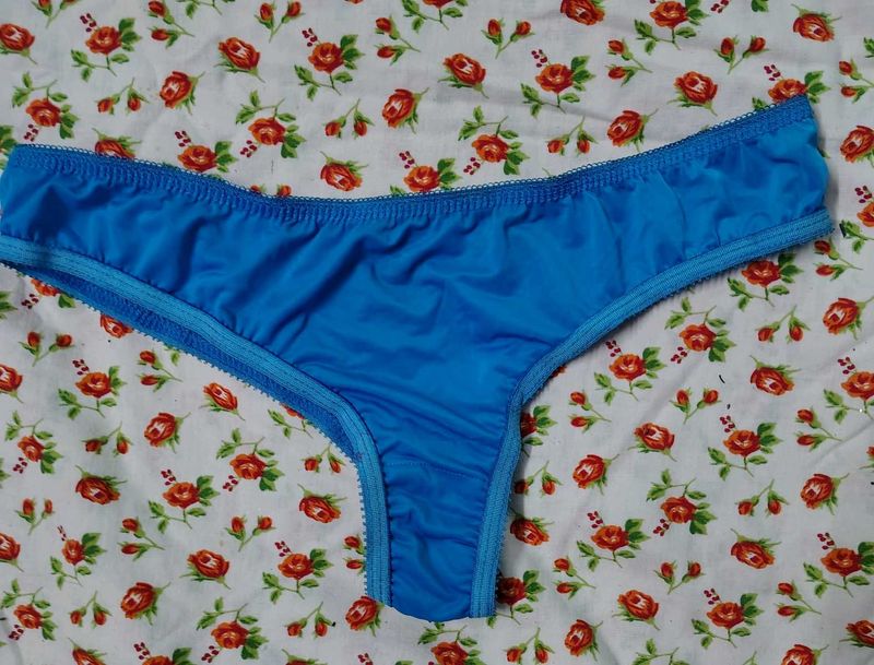 Sexy Soft Blue Thong Panties