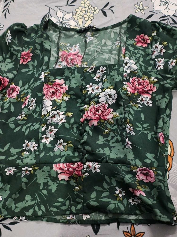 Floral Print Blouse