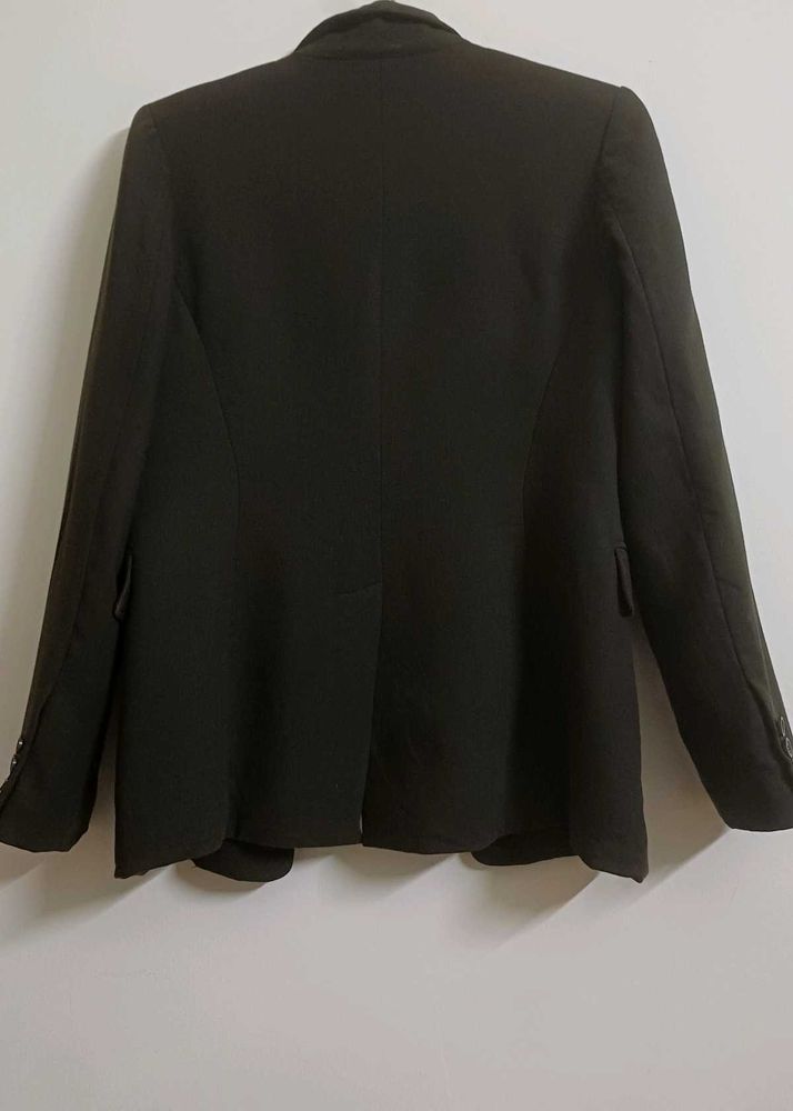 Elegant Olive Green Blazer