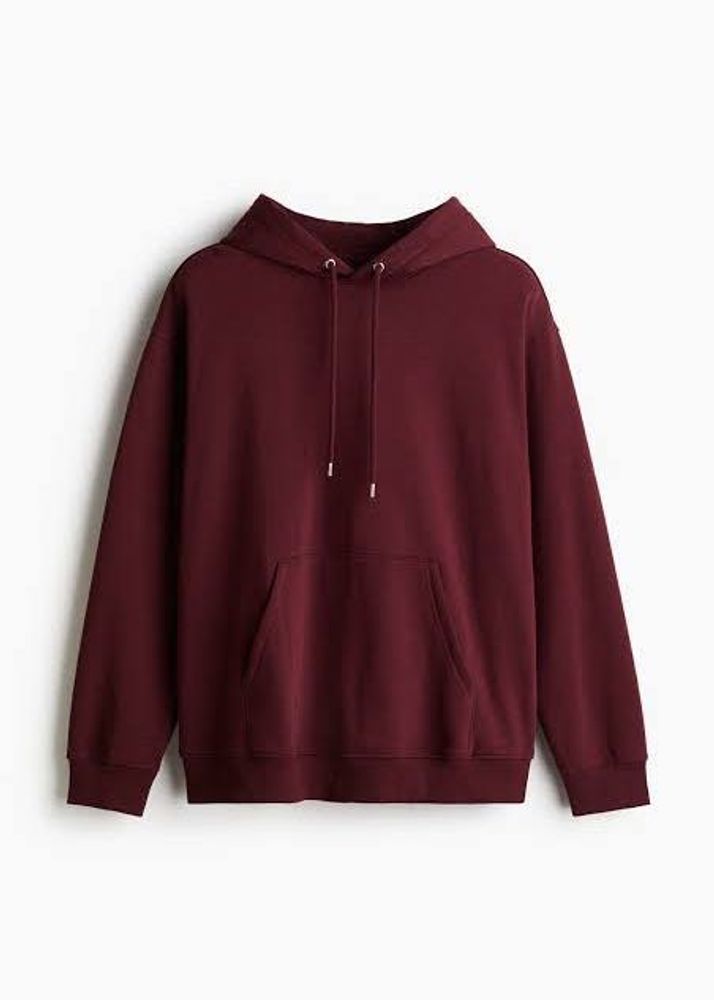 H&amp;M burgundy hoodie
