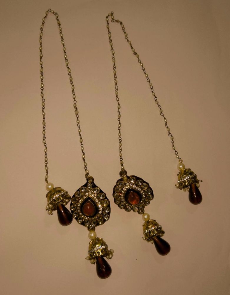 beautiful latkan ethnic earrings/jhumka