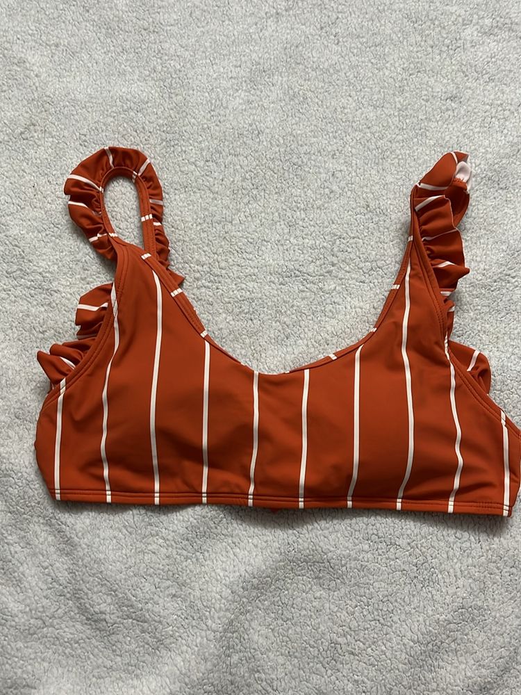 Orange Bikini Top