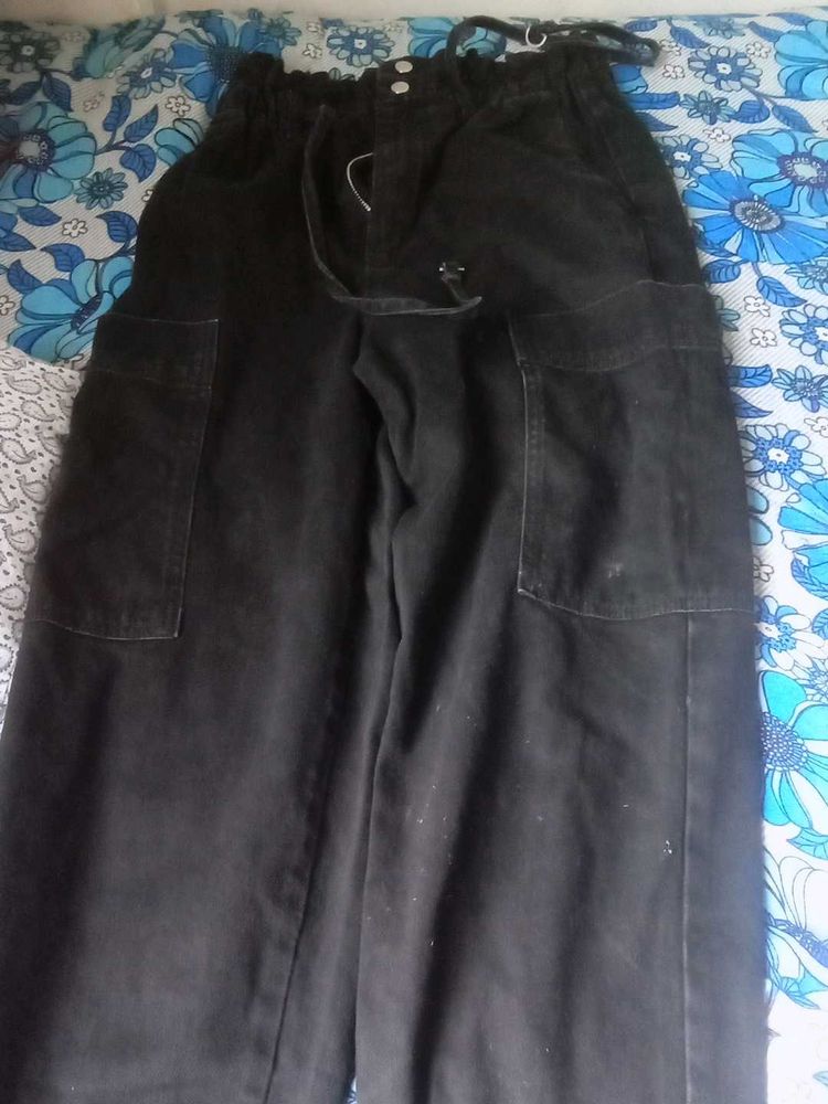 Black Cargo Pants
