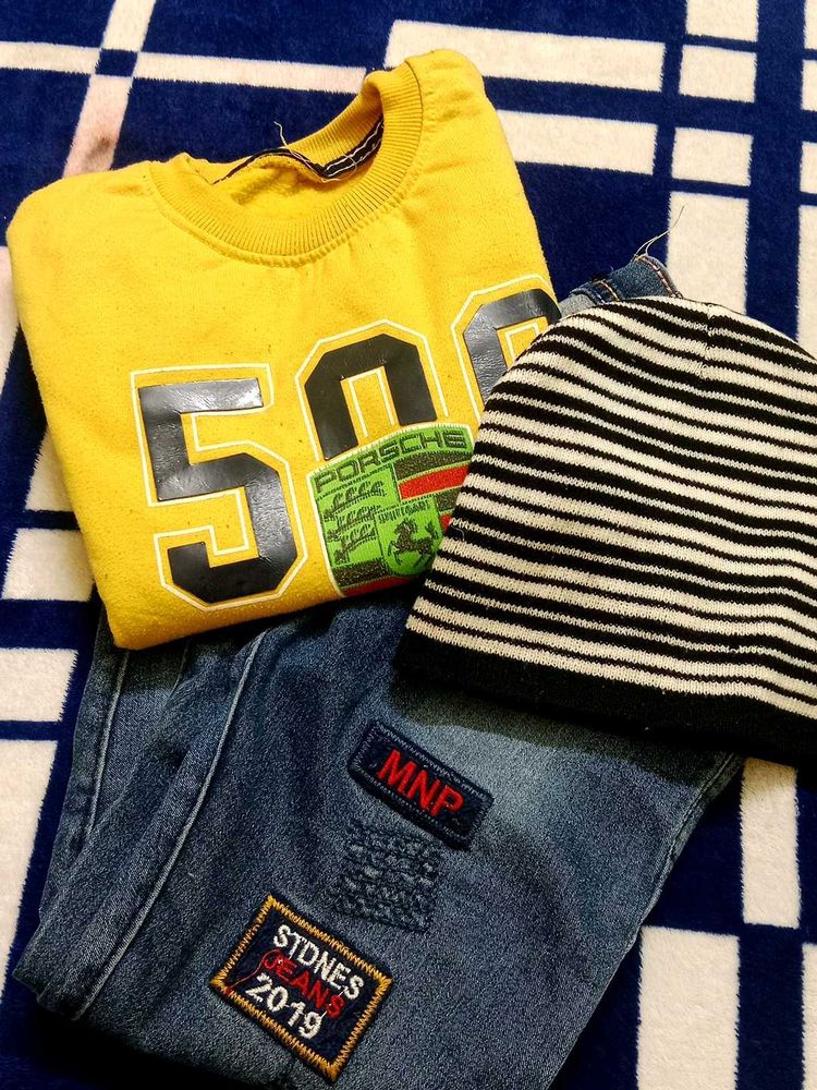 Kids' Trendy Outfit Set for winter